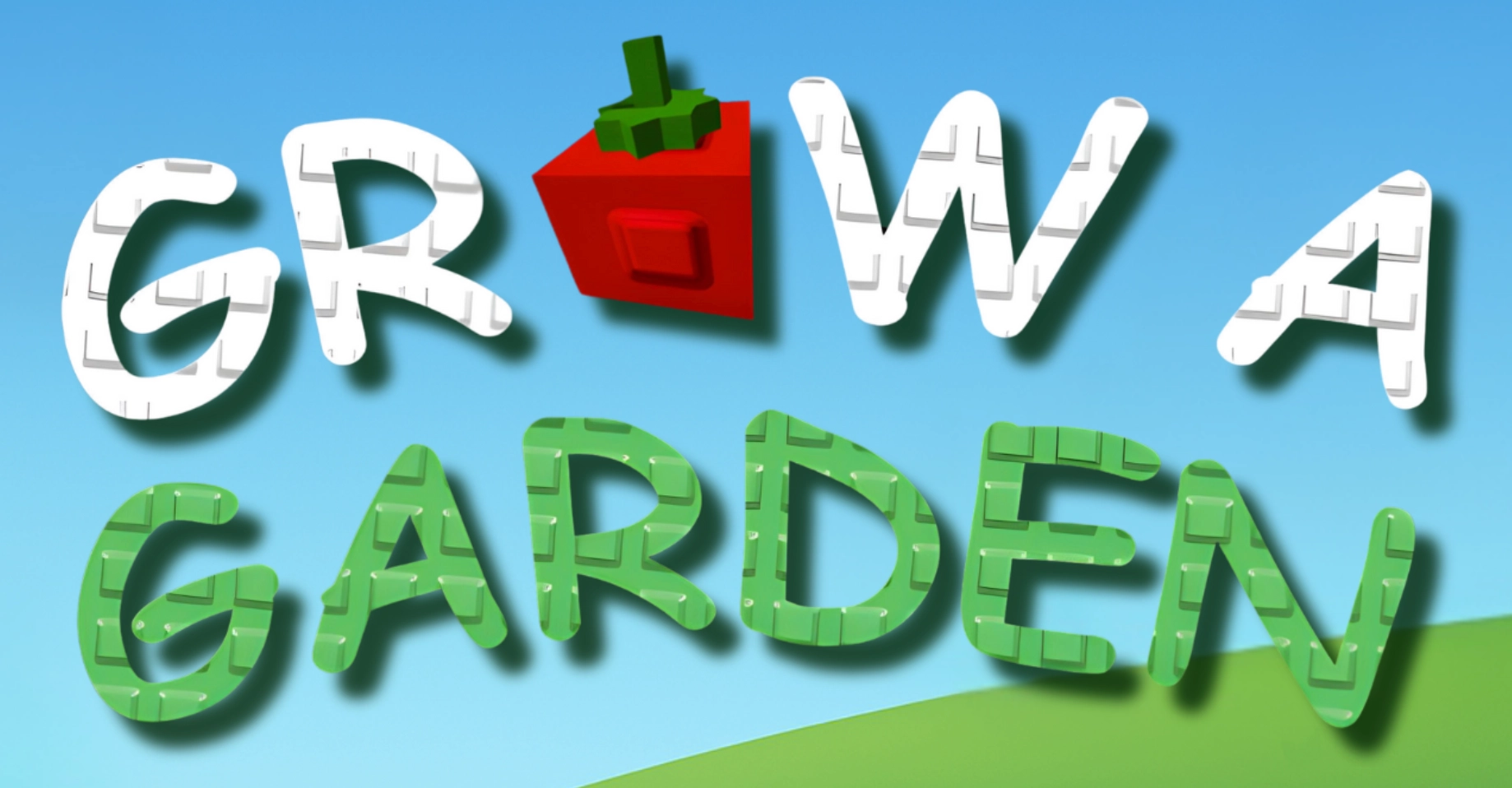 Grow A Garden Logo With Background